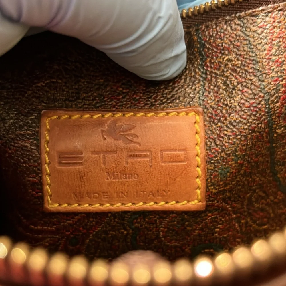 ETRO SPEEDY TRAVEL BAG IN GUC WITH LOCK AND KEY - Picture 15 of 17